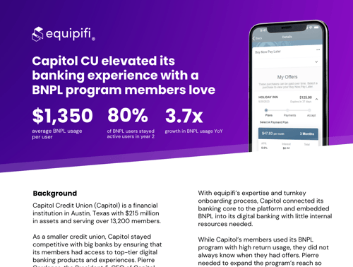 Capitol Credit Union Case Study